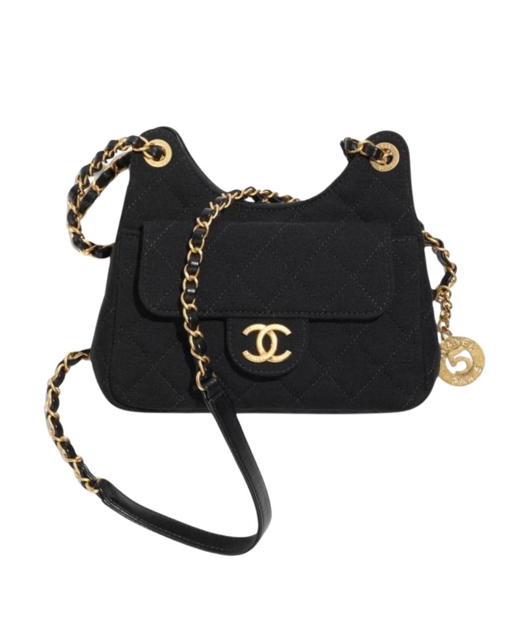 CHANEL Черная сумка через плечо, фото 1