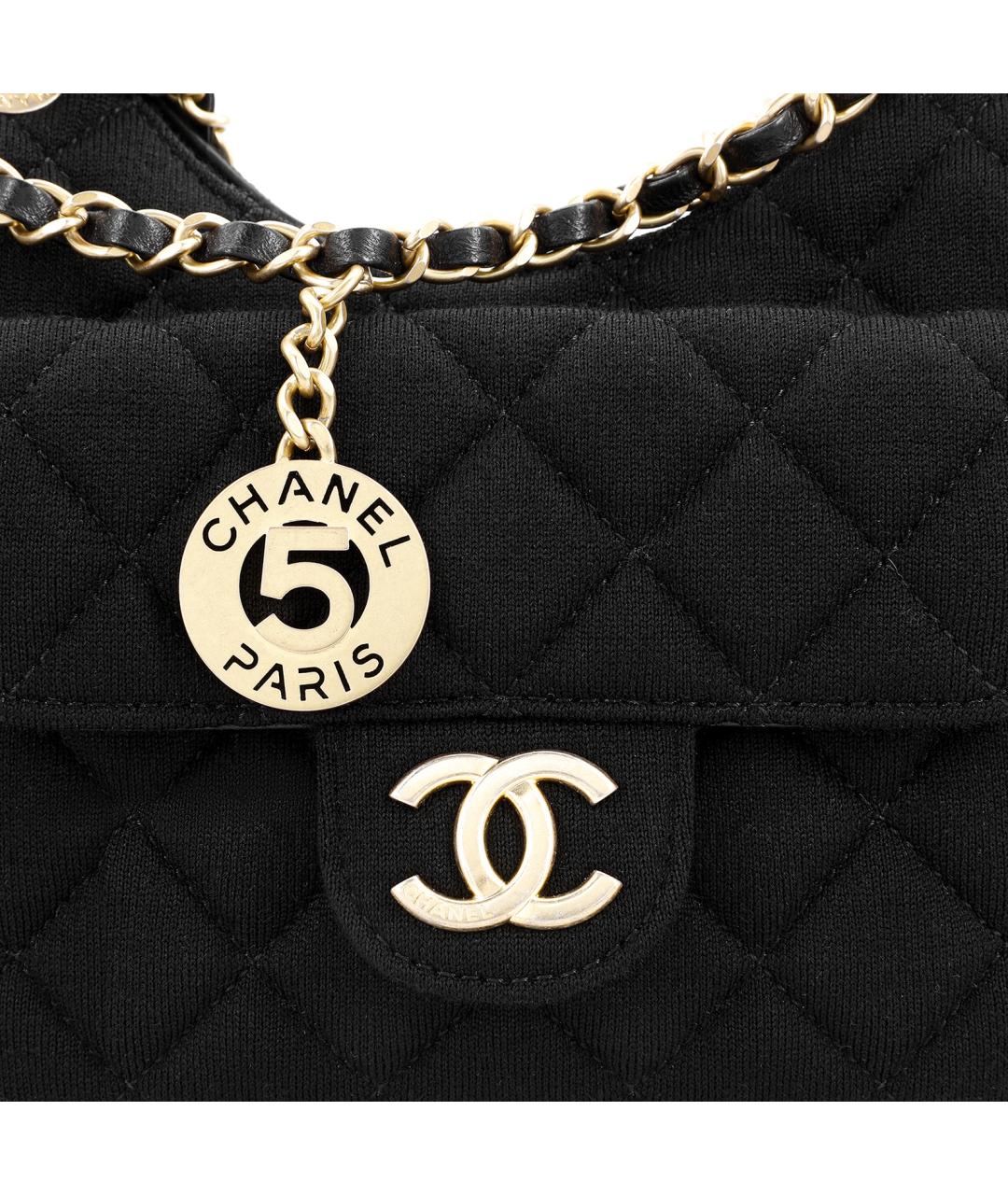CHANEL Черная сумка через плечо, фото 3