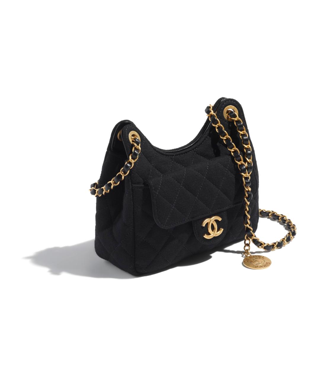 CHANEL Черная сумка через плечо, фото 2