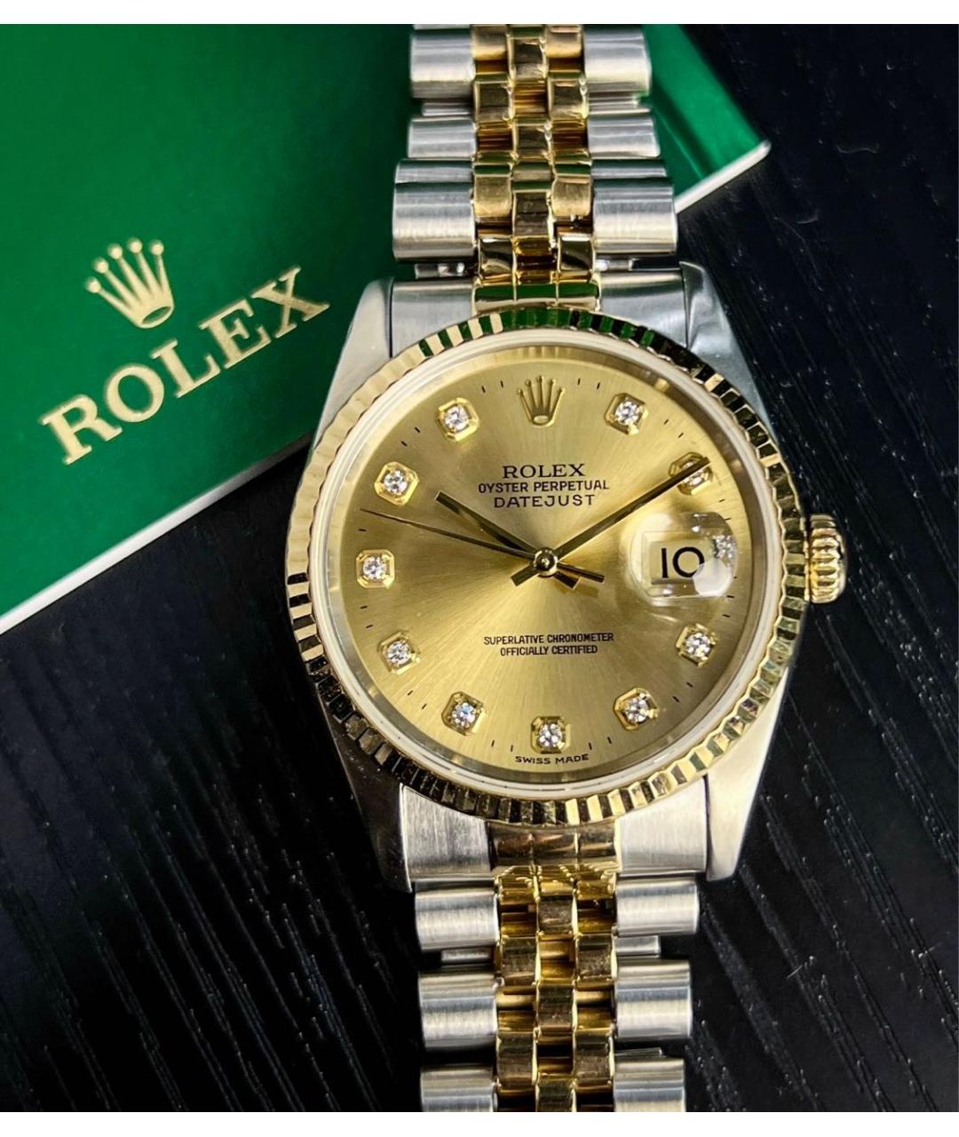 ROLEX Золотые часы из желтого золота, фото 4