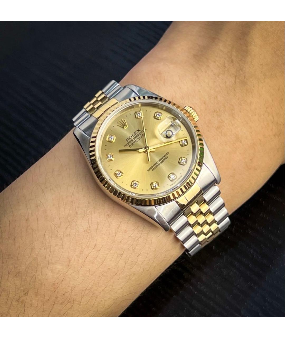 ROLEX Золотые часы из желтого золота, фото 2