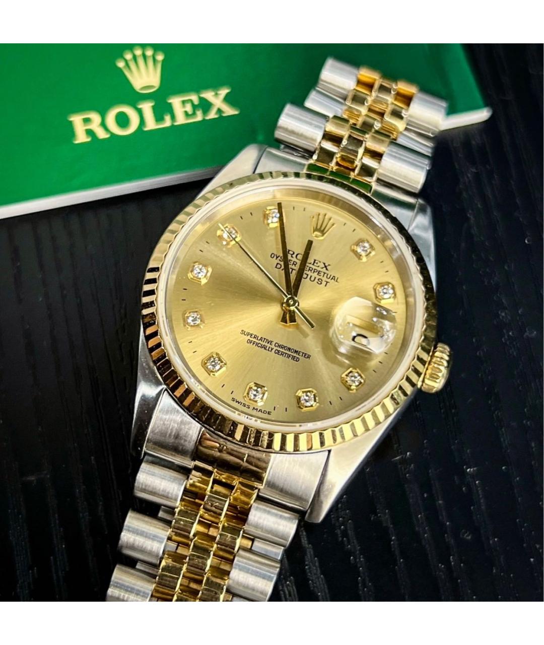 ROLEX Золотые часы из желтого золота, фото 5