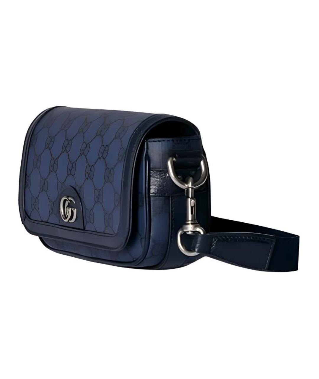 GUCCI Синяя сумка на плечо, фото 2