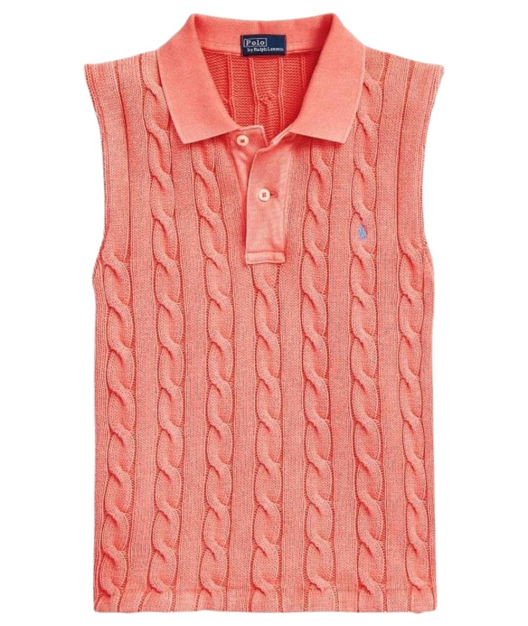 POLO RALPH LAUREN Коралловая жилетка, фото 1