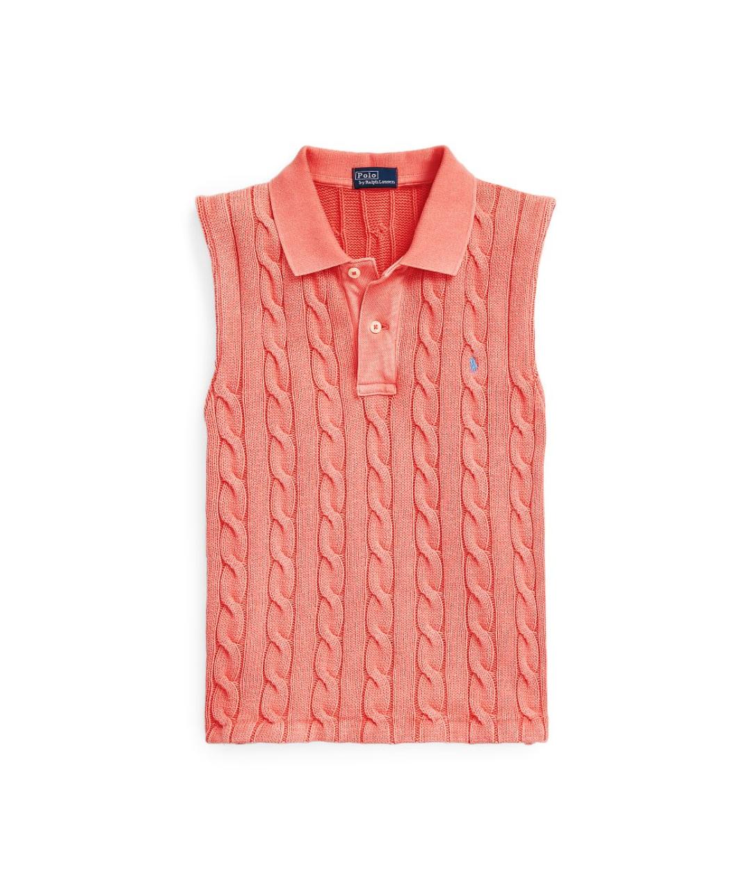 POLO RALPH LAUREN Коралловая жилетка, фото 3