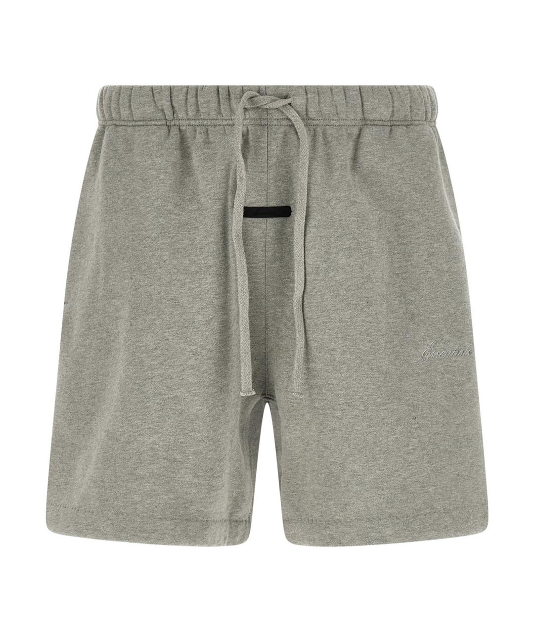 FEAR OF GOD ESSENTIALS Серые хлопковые шорты, фото 1