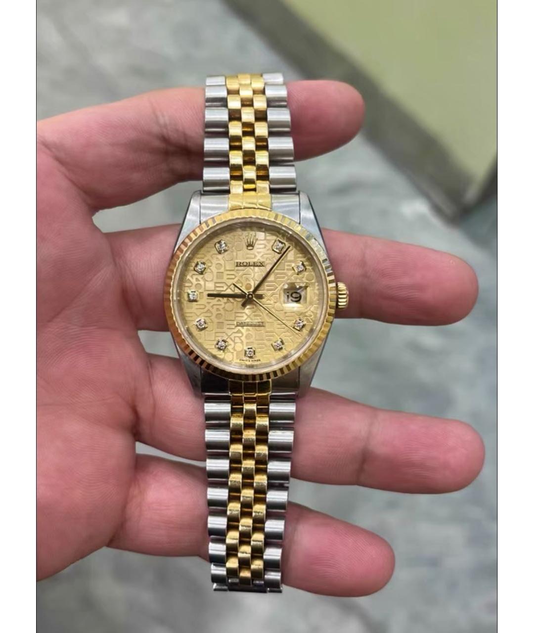 ROLEX Золотые часы из желтого золота, фото 7