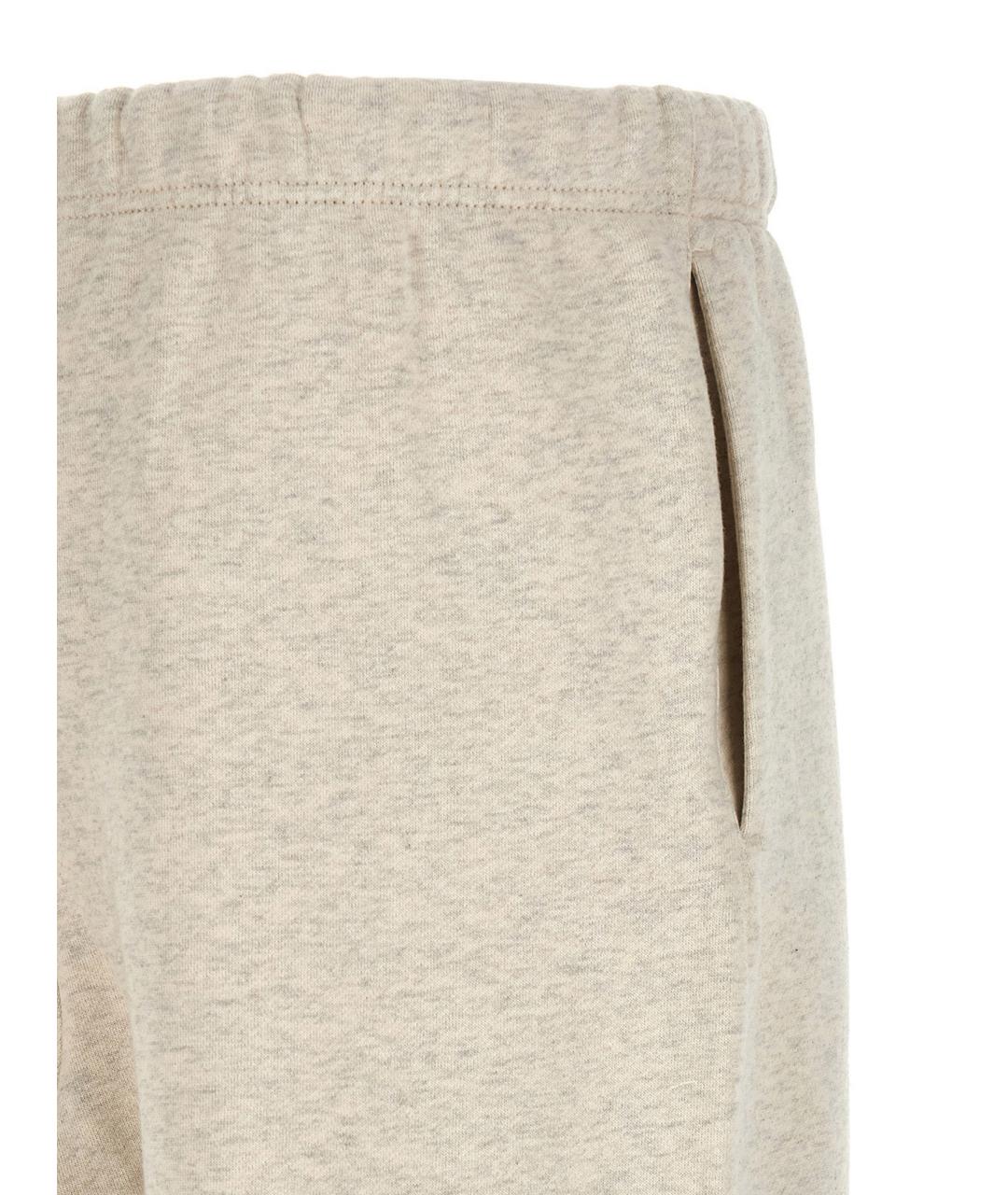 FEAR OF GOD ESSENTIALS Серые хлопковые повседневные брюки, фото 4