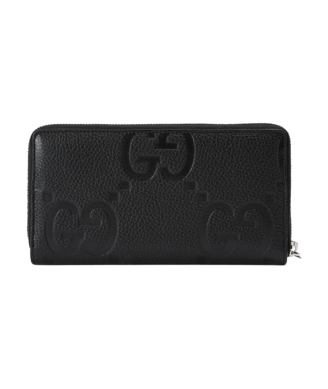 GUCCI Черный кожаный кошелек, фото 3