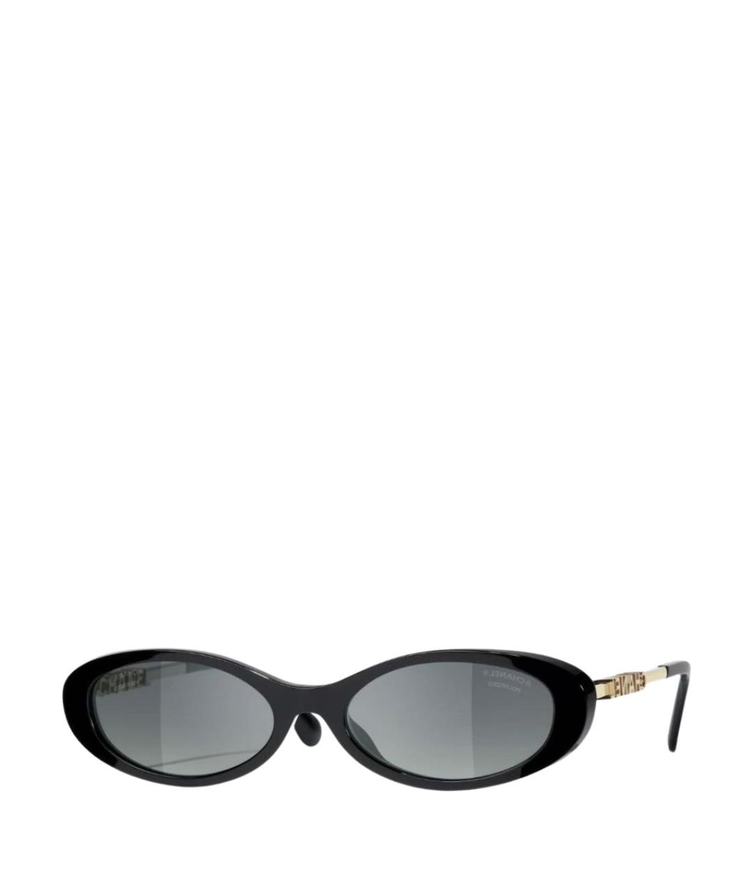 CHANEL Розовые металлические солнцезащитные очки, фото 1