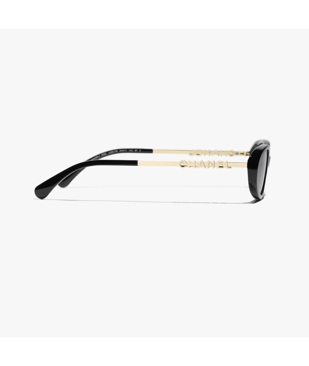 CHANEL Розовые металлические солнцезащитные очки, фото 2
