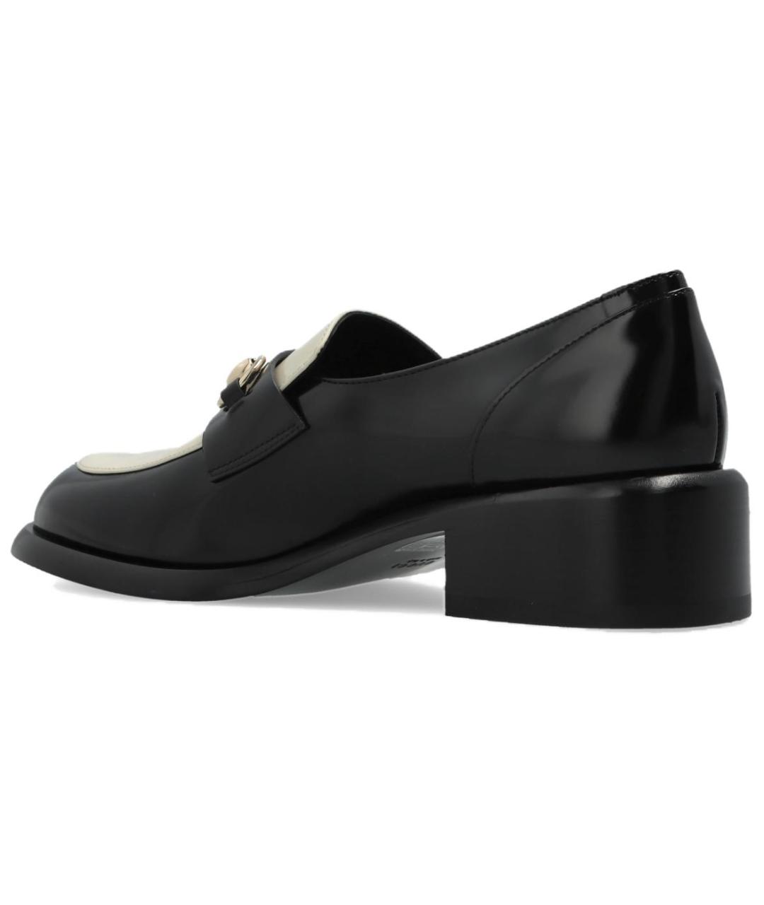 GUCCI Черные кожаные лоферы, фото 4