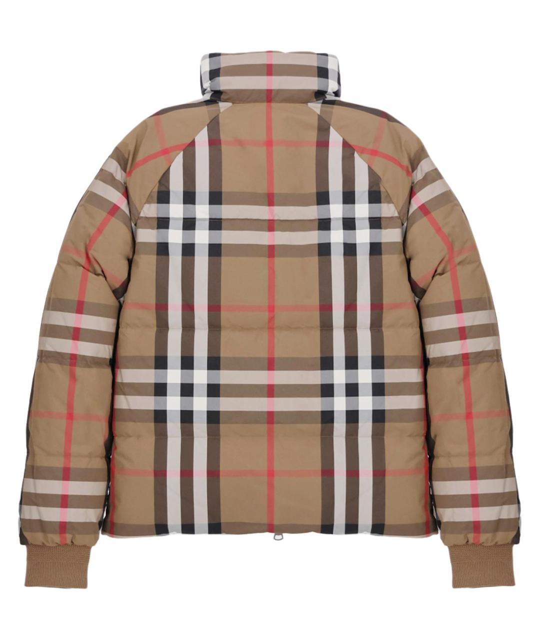 BURBERRY Коричневый пуховик, фото 3