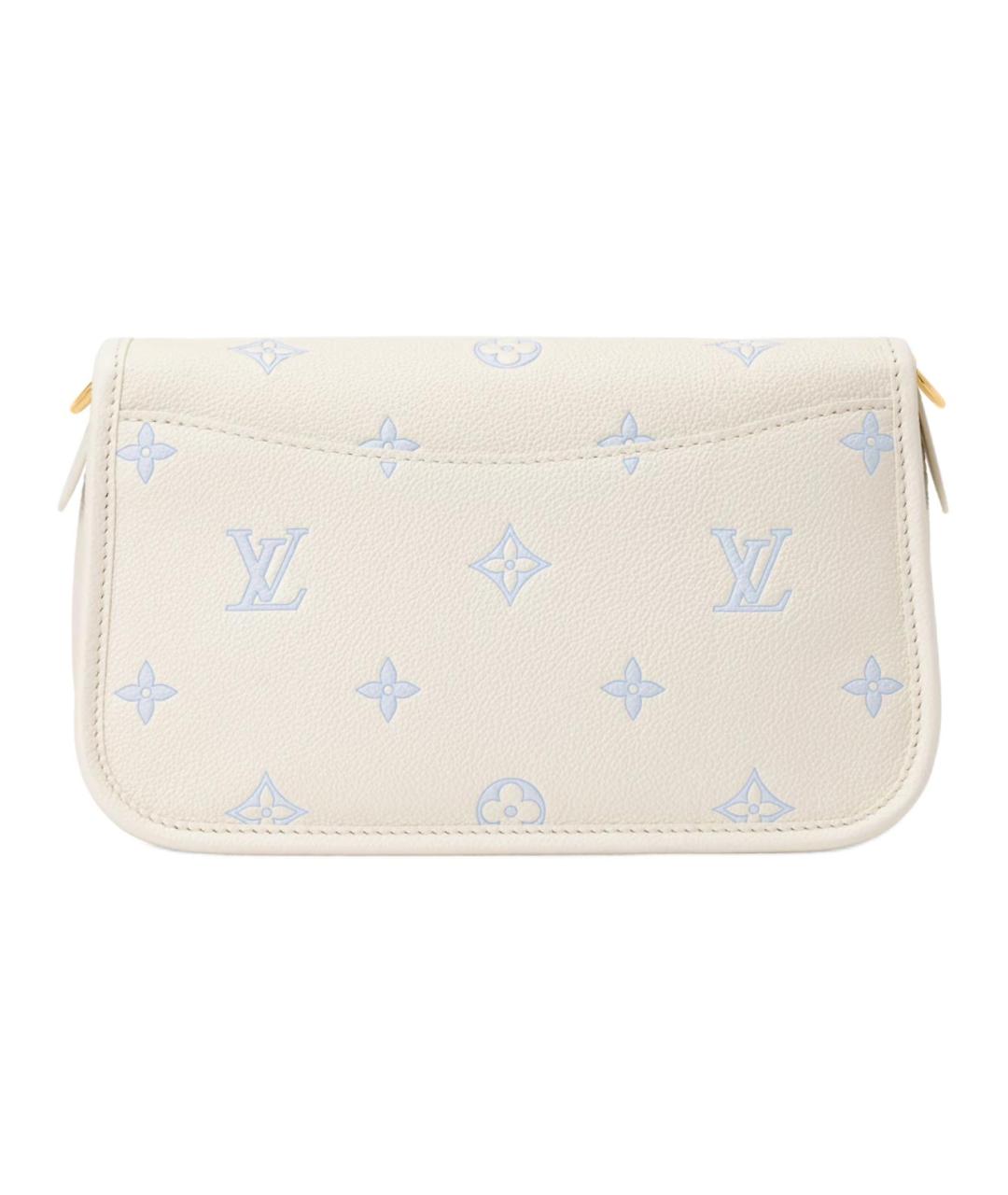 LOUIS VUITTON Белая сумка через плечо, фото 3