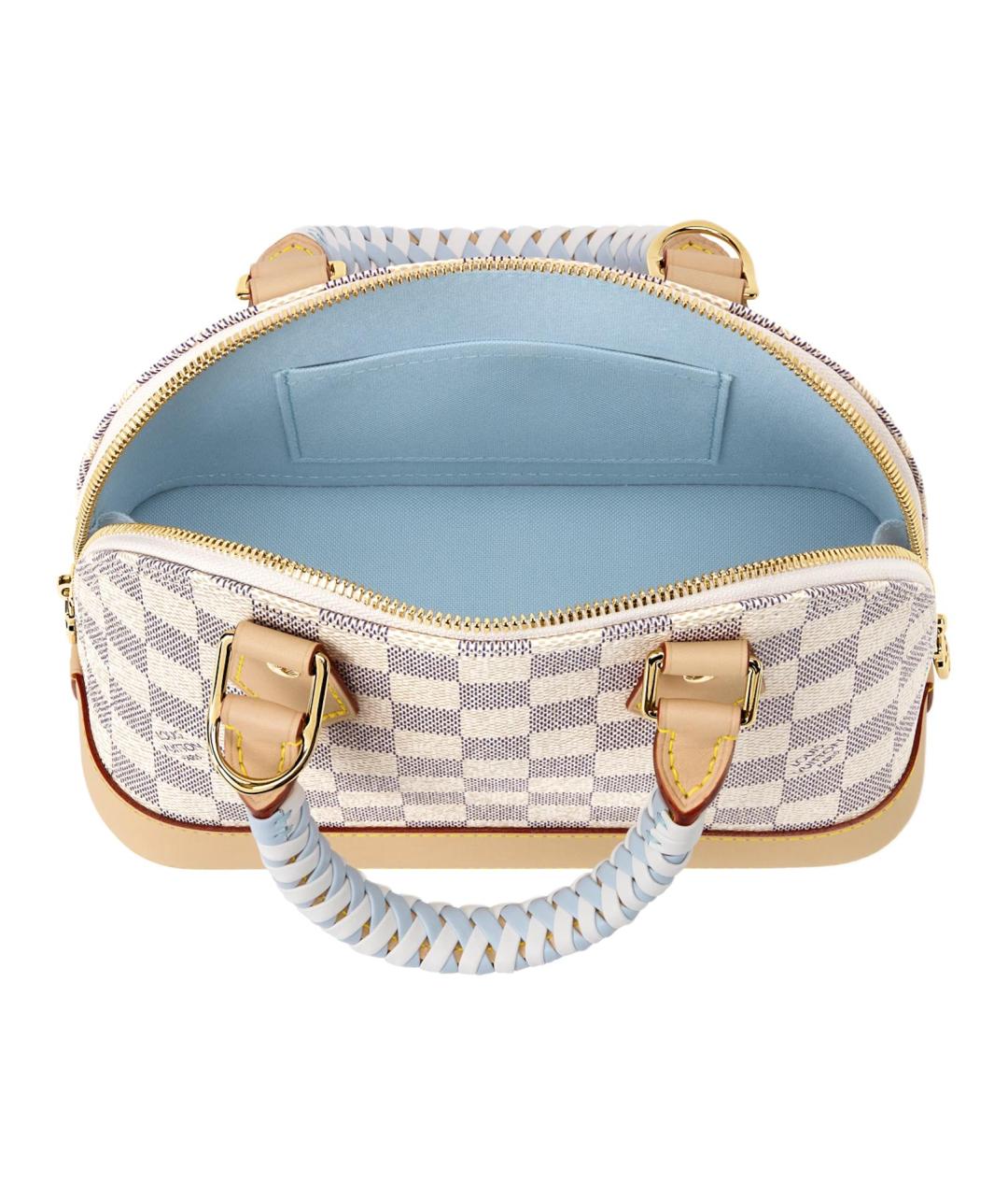LOUIS VUITTON Бежевая сумка с короткими ручками, фото 3