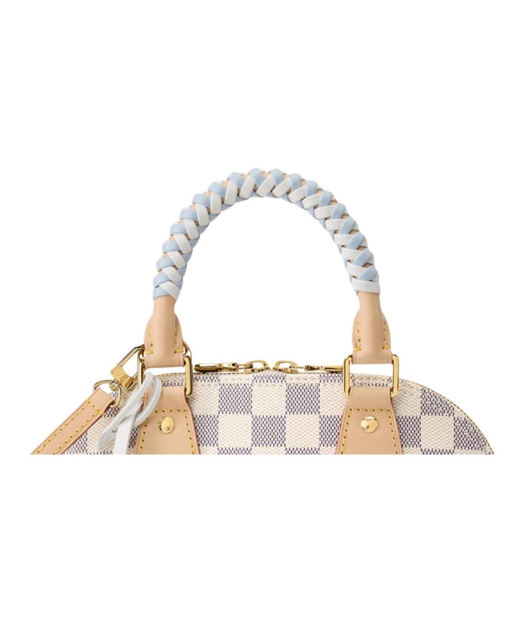 LOUIS VUITTON Бежевая сумка с короткими ручками, фото 5