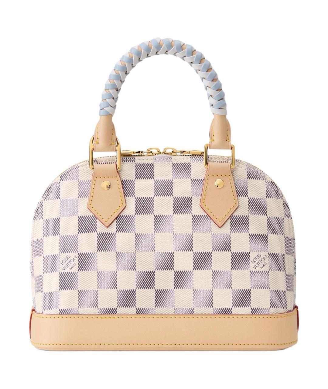 LOUIS VUITTON Бежевая сумка с короткими ручками, фото 2
