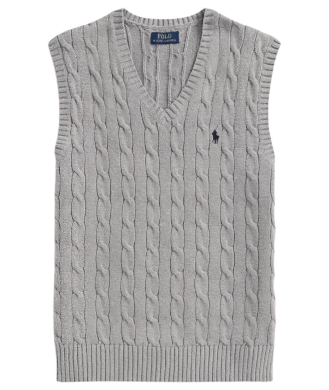POLO RALPH LAUREN Серая жилетка, фото 1