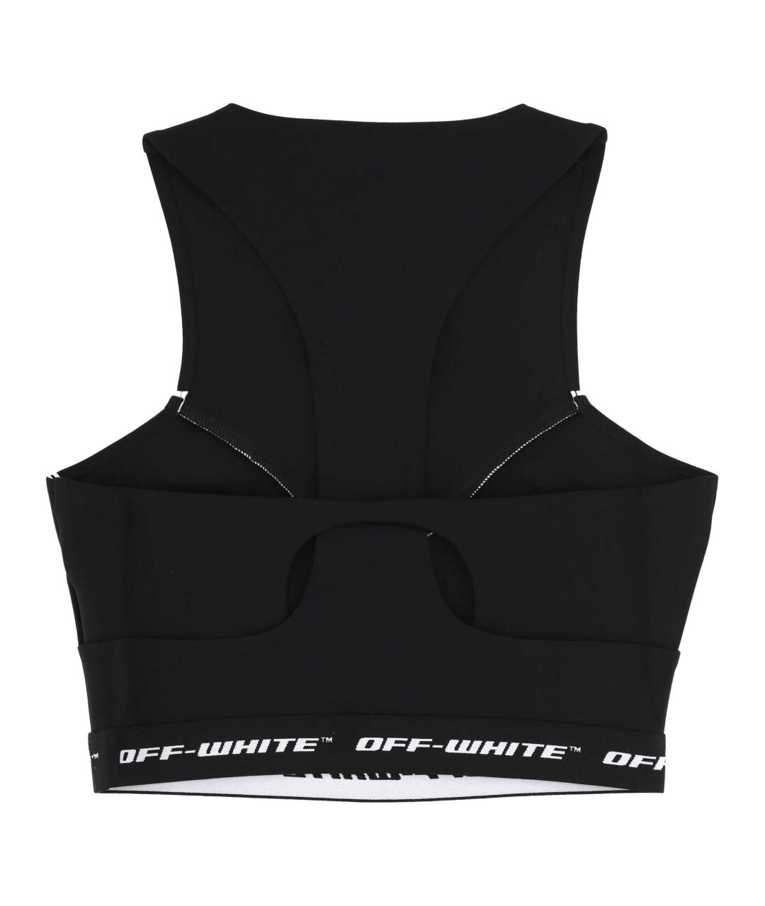 OFF-WHITE Черная майка, фото 3