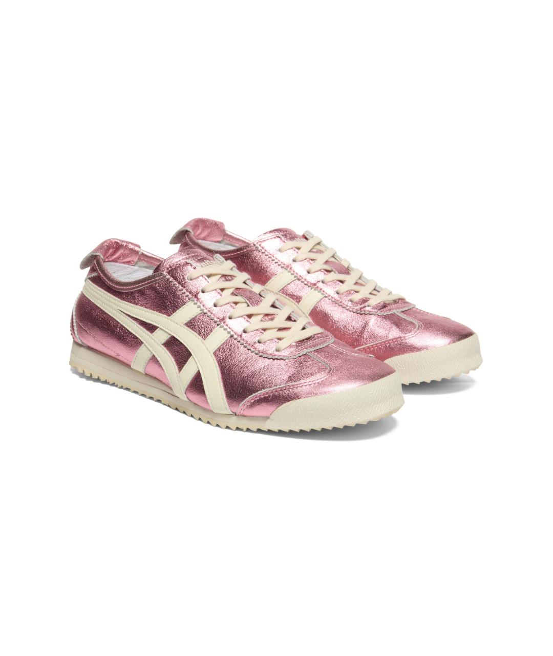 ONITSUKA TIGER Розовые кожаные кроссовки, фото 3