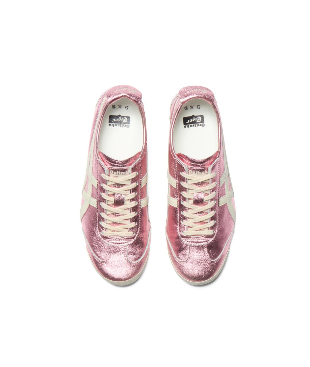 ONITSUKA TIGER Розовые кожаные кроссовки, фото 5