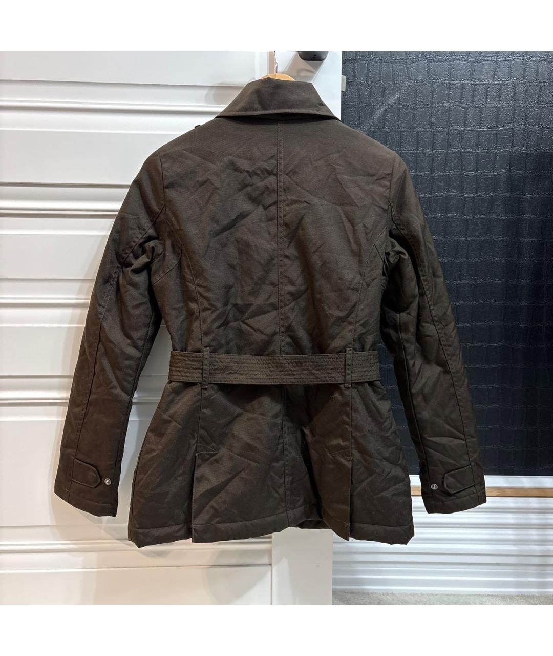 WOOLRICH Коричневая полиамидовая куртка, фото 3