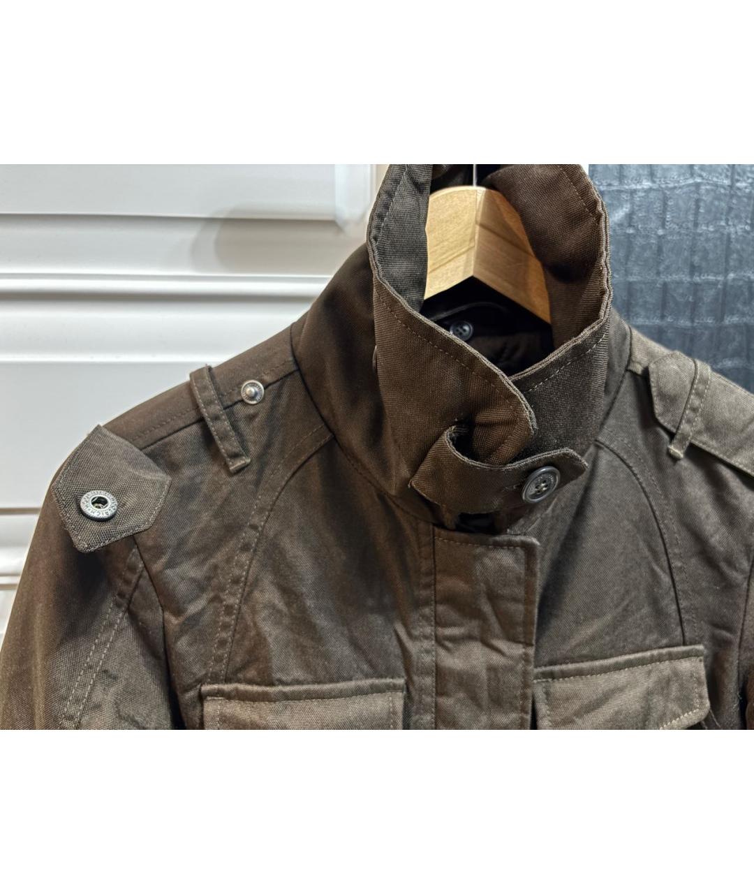 WOOLRICH Коричневая полиамидовая куртка, фото 5