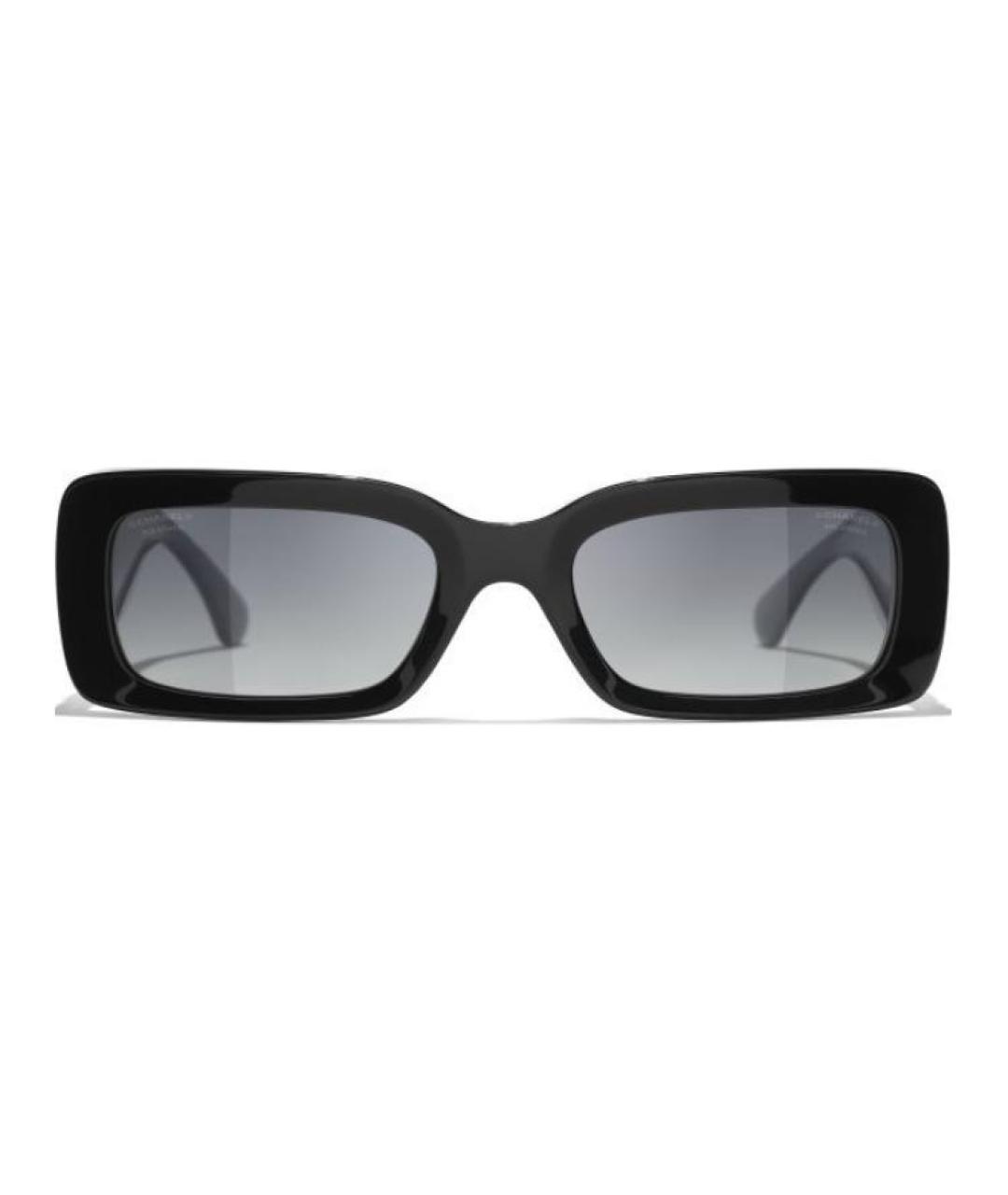 CHANEL Черные солнцезащитные очки, фото 1