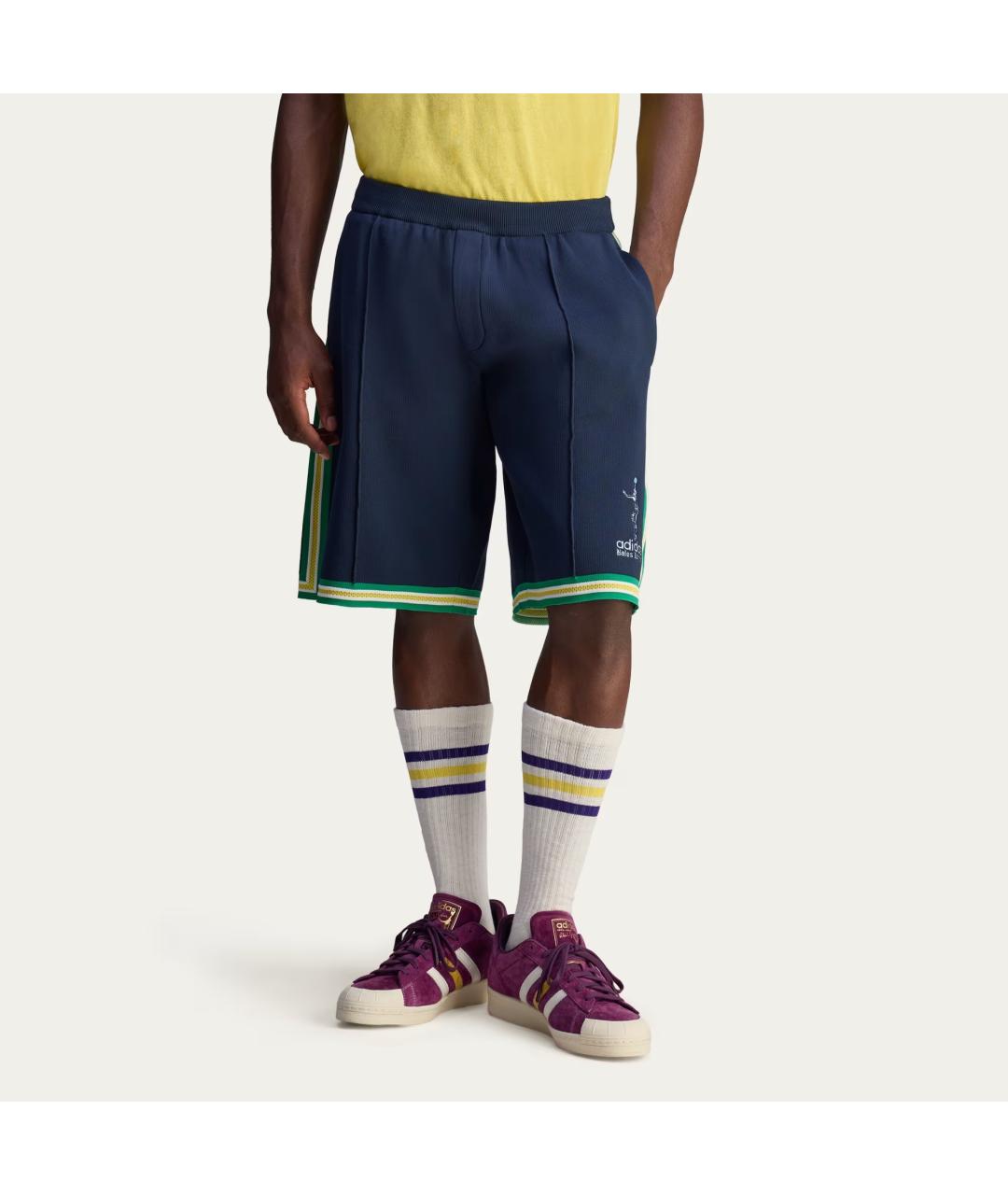 ADIDAS Синие шорты, фото 4