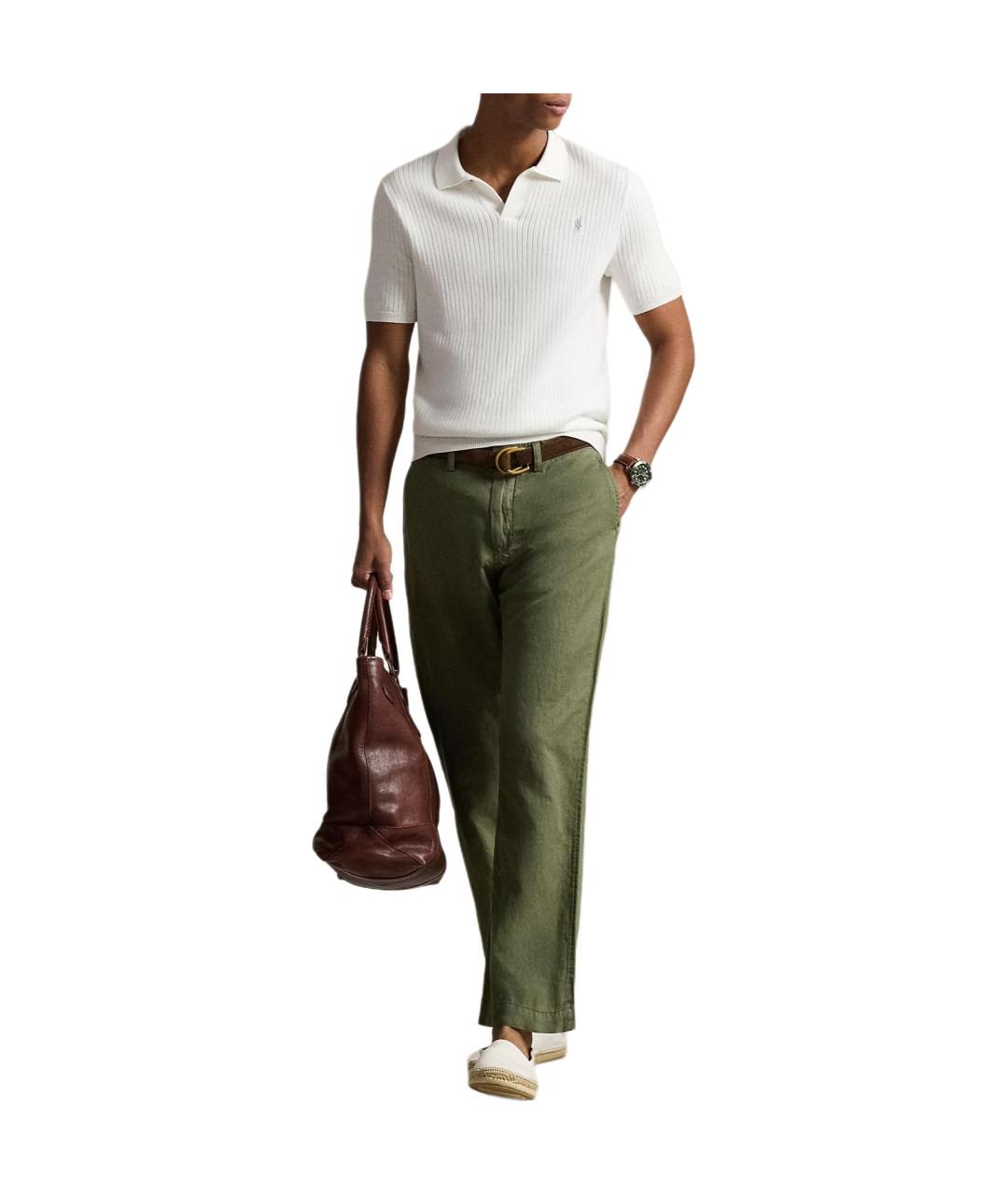POLO RALPH LAUREN Белый джемпер / свитер, фото 4