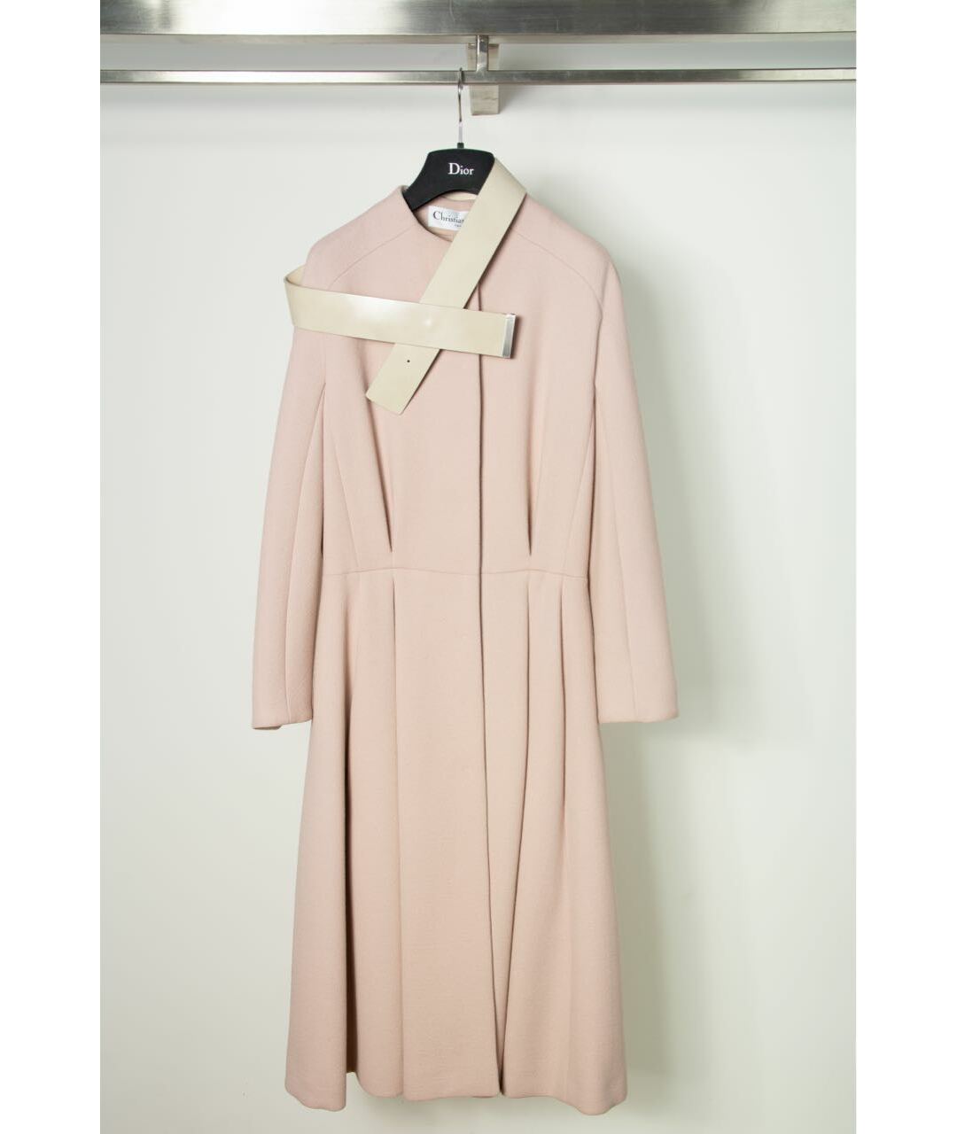CHRISTIAN DIOR PRE-OWNED Розовое шерстяное пальто, фото 4