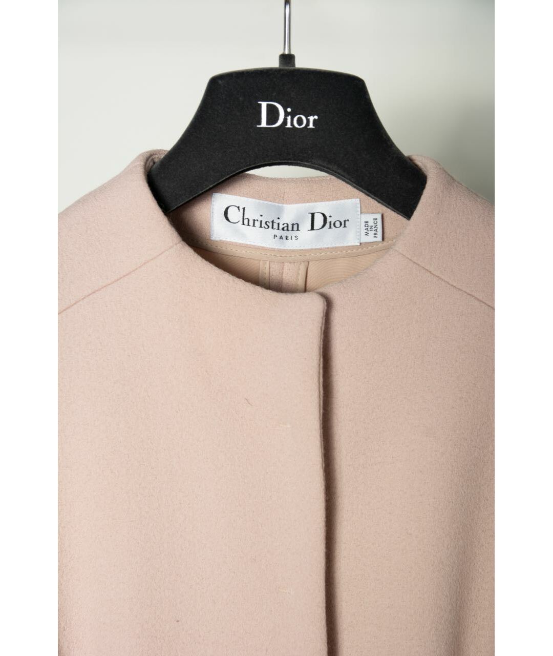 CHRISTIAN DIOR PRE-OWNED Розовое шерстяное пальто, фото 7