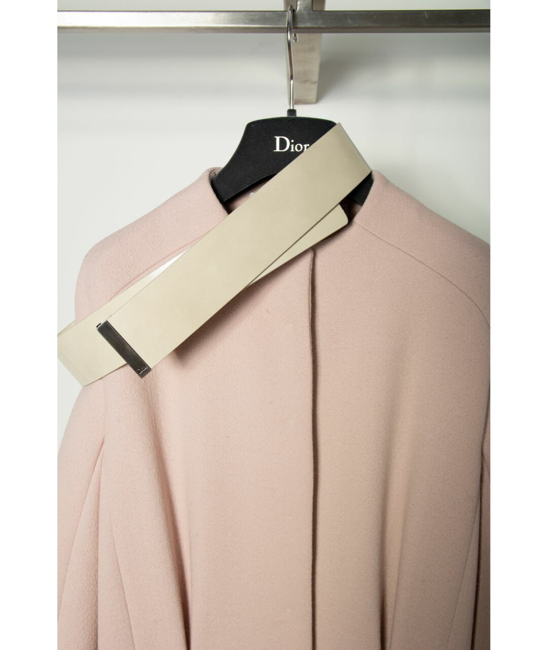 CHRISTIAN DIOR PRE-OWNED Розовое шерстяное пальто, фото 6