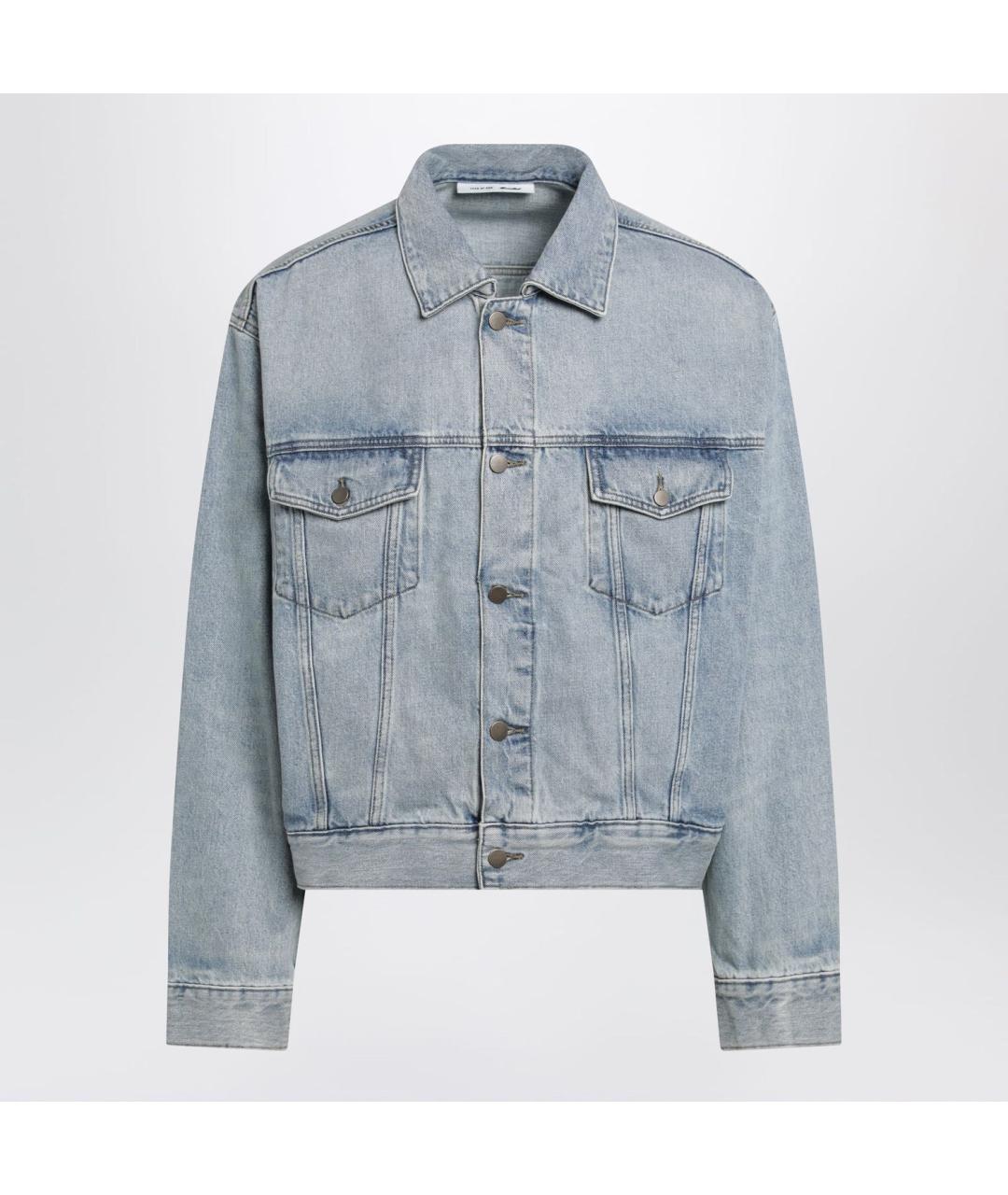 FEAR OF GOD ESSENTIALS Голубая деним куртка, фото 3