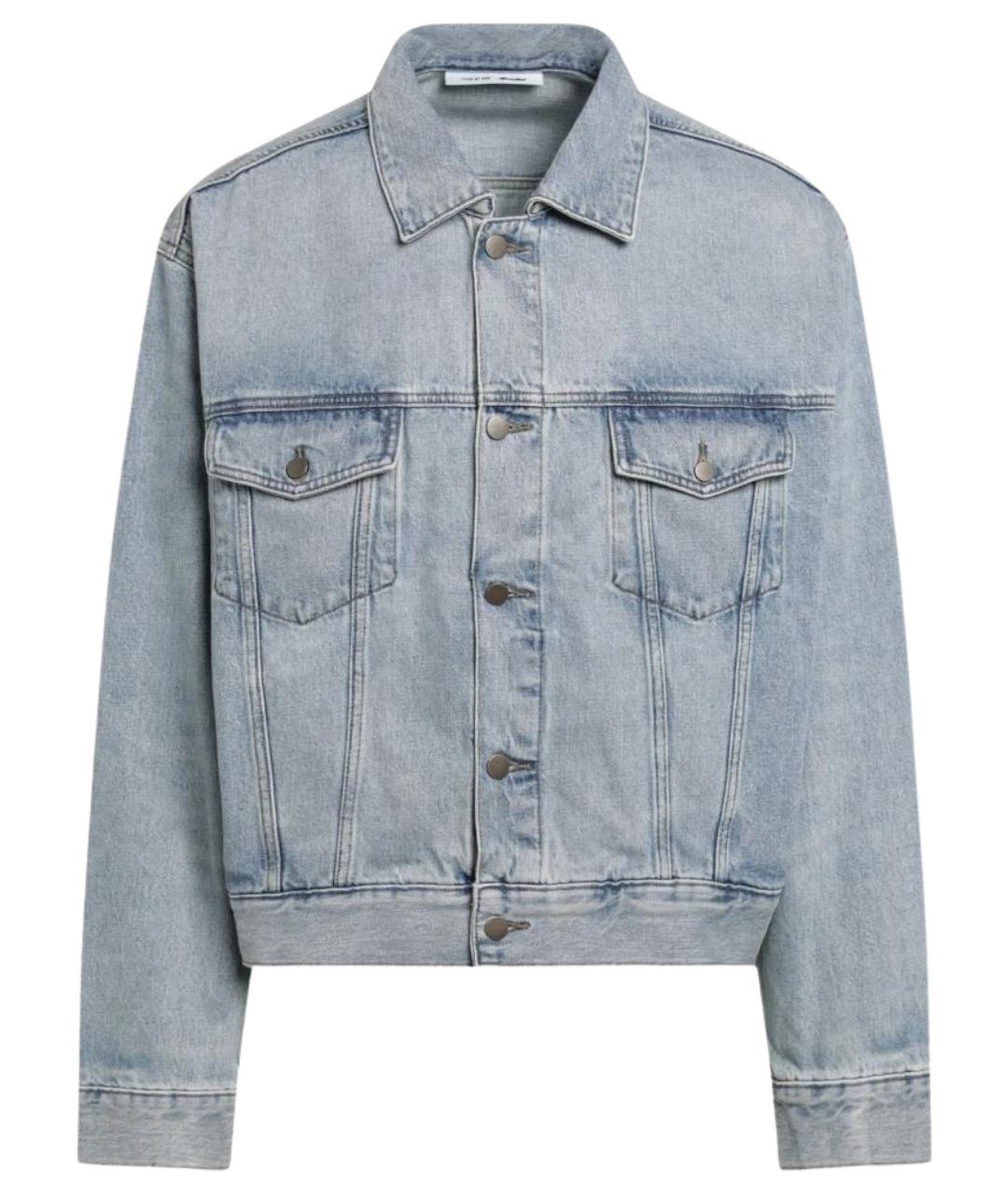 FEAR OF GOD ESSENTIALS Голубая деним куртка, фото 1