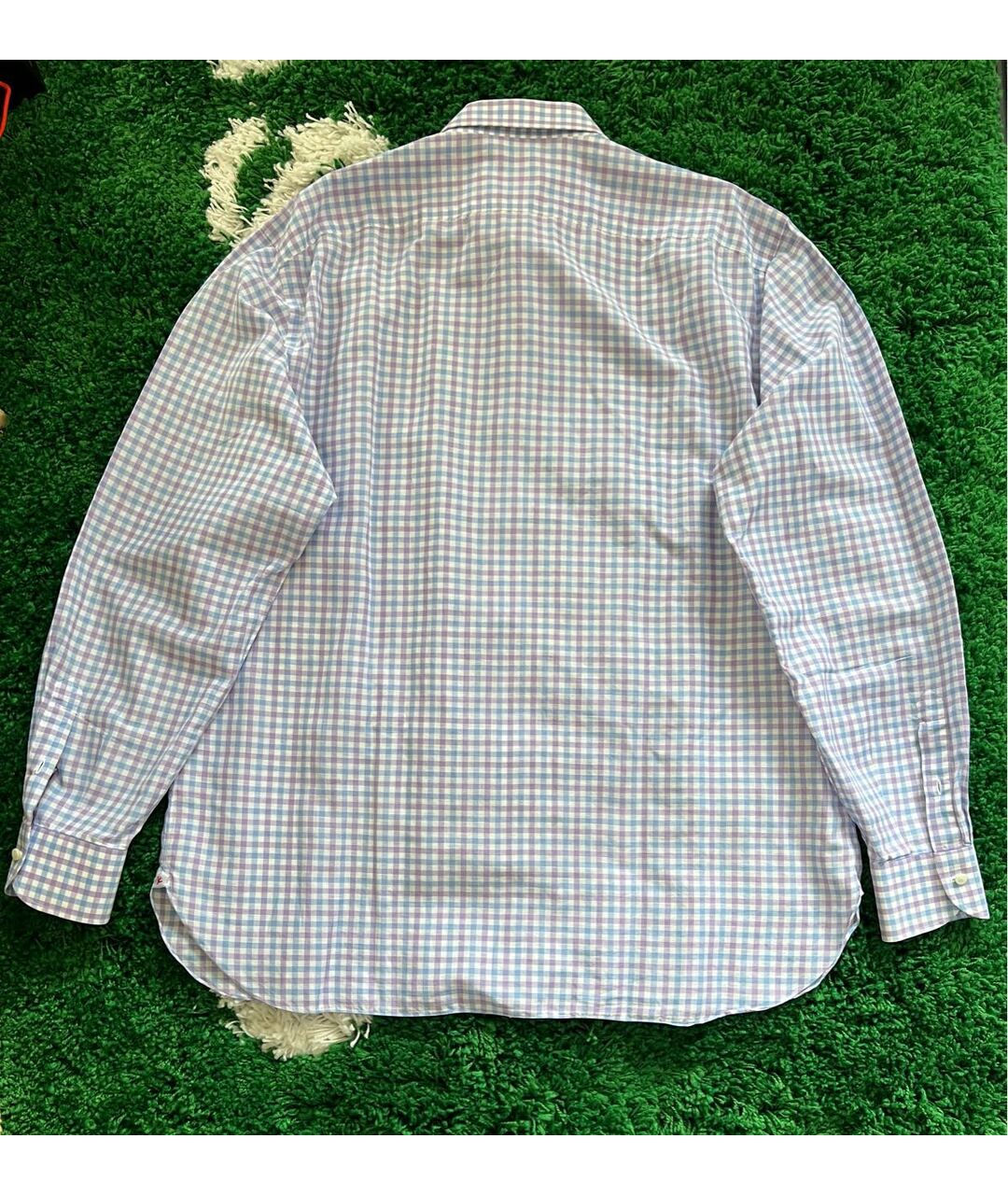 ISAIA Мульти хлопковая кэжуал рубашка, фото 3