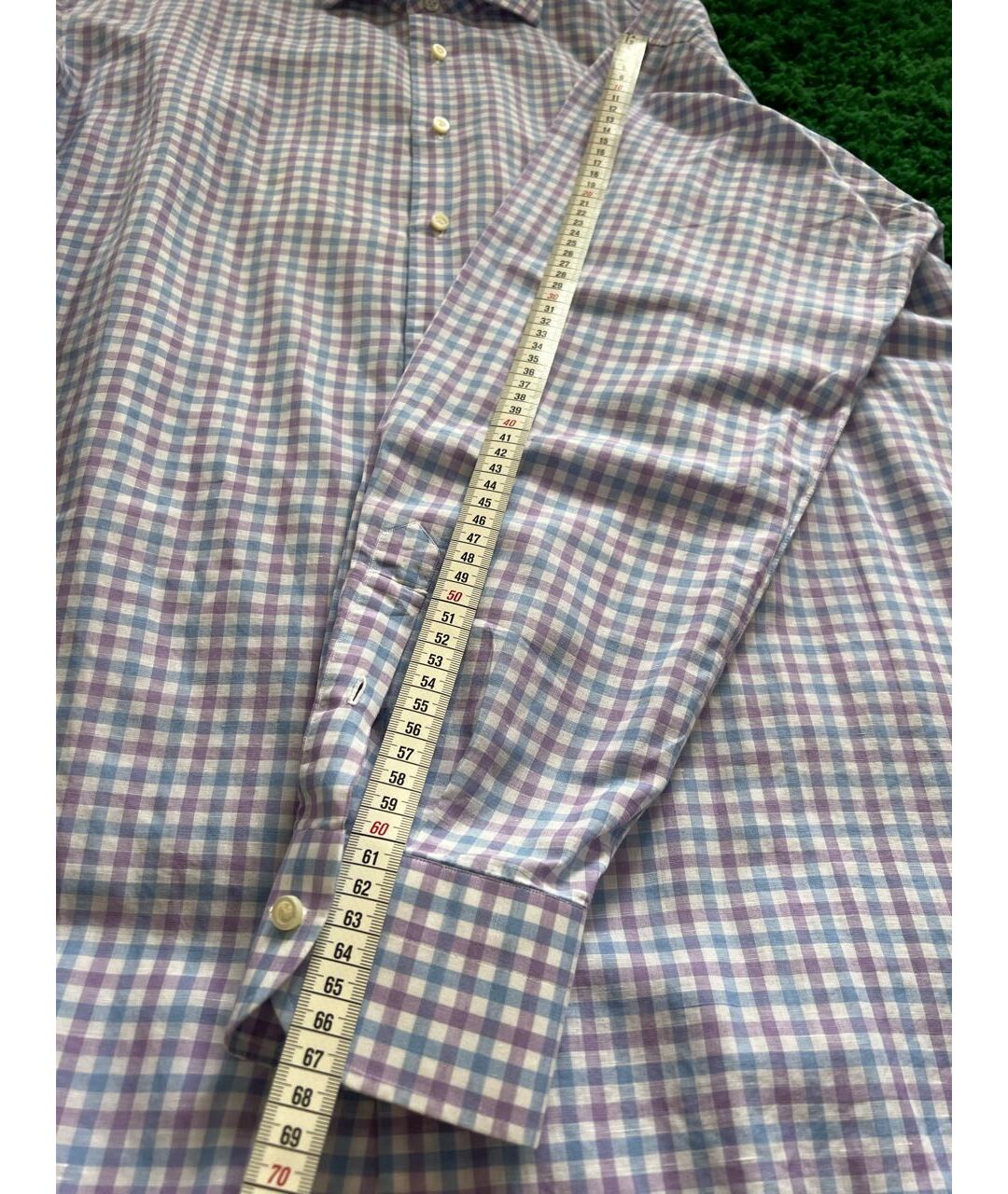 ISAIA Мульти хлопковая кэжуал рубашка, фото 6