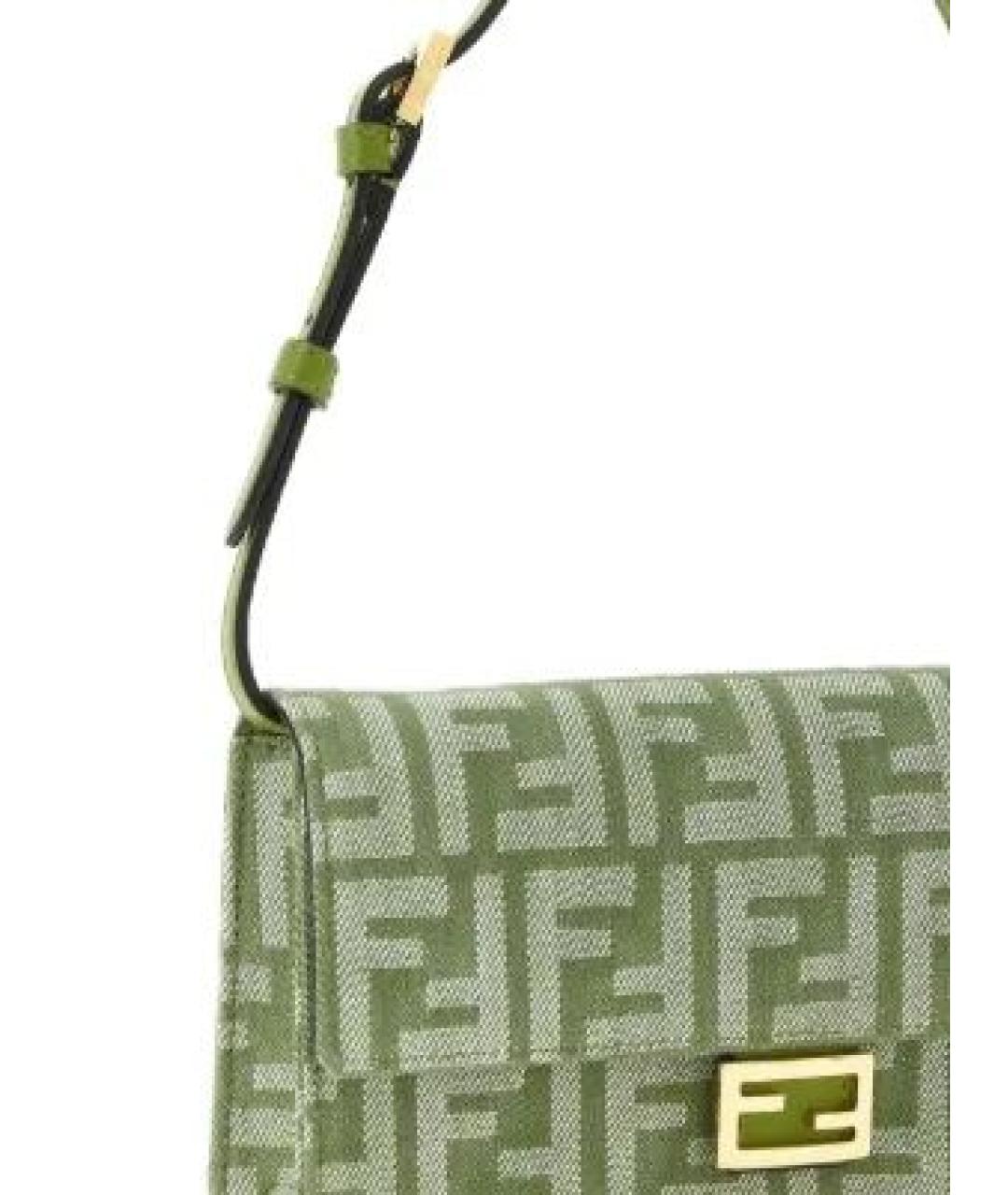FENDI Тканевая сумка через плечо, фото 4