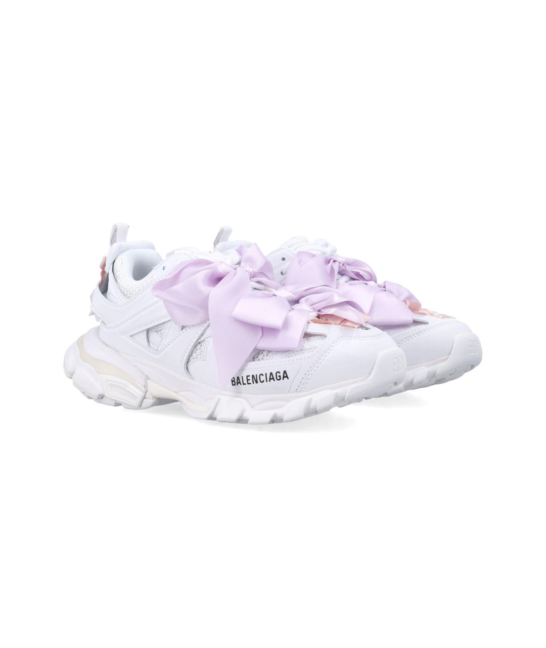 BALENCIAGA Белые синтетические кроссовки, фото 3