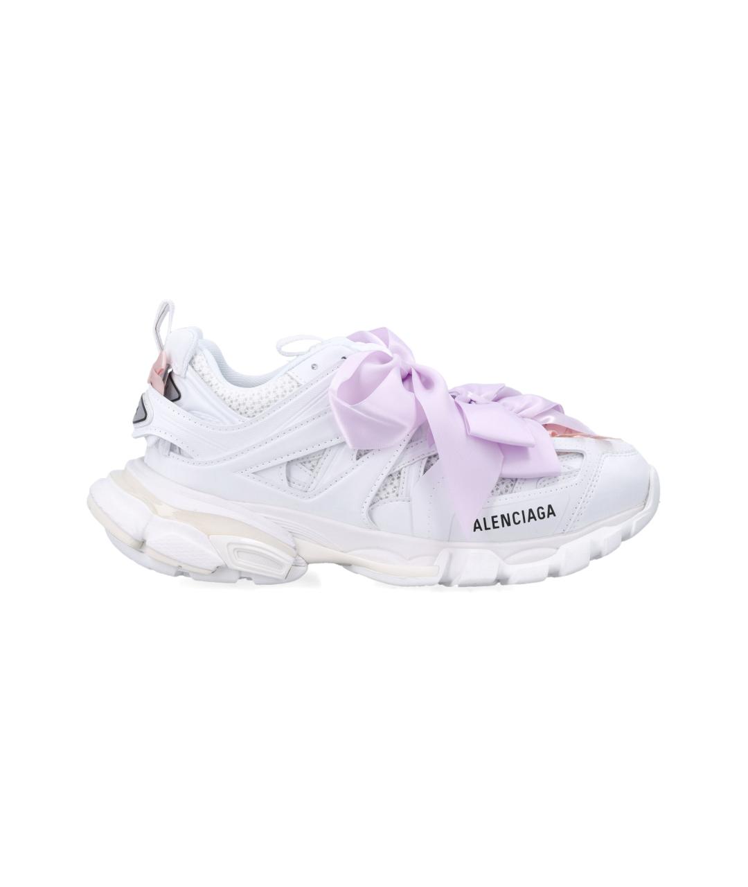 BALENCIAGA Белые синтетические кроссовки, фото 1