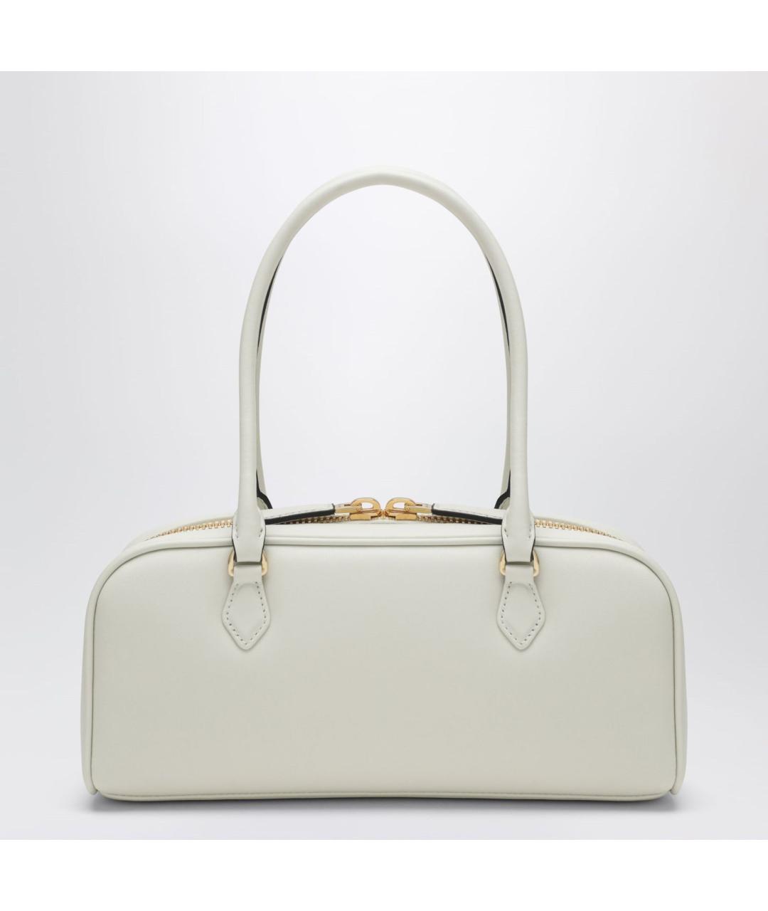 PRADA Белая кожаная сумка тоут, фото 2