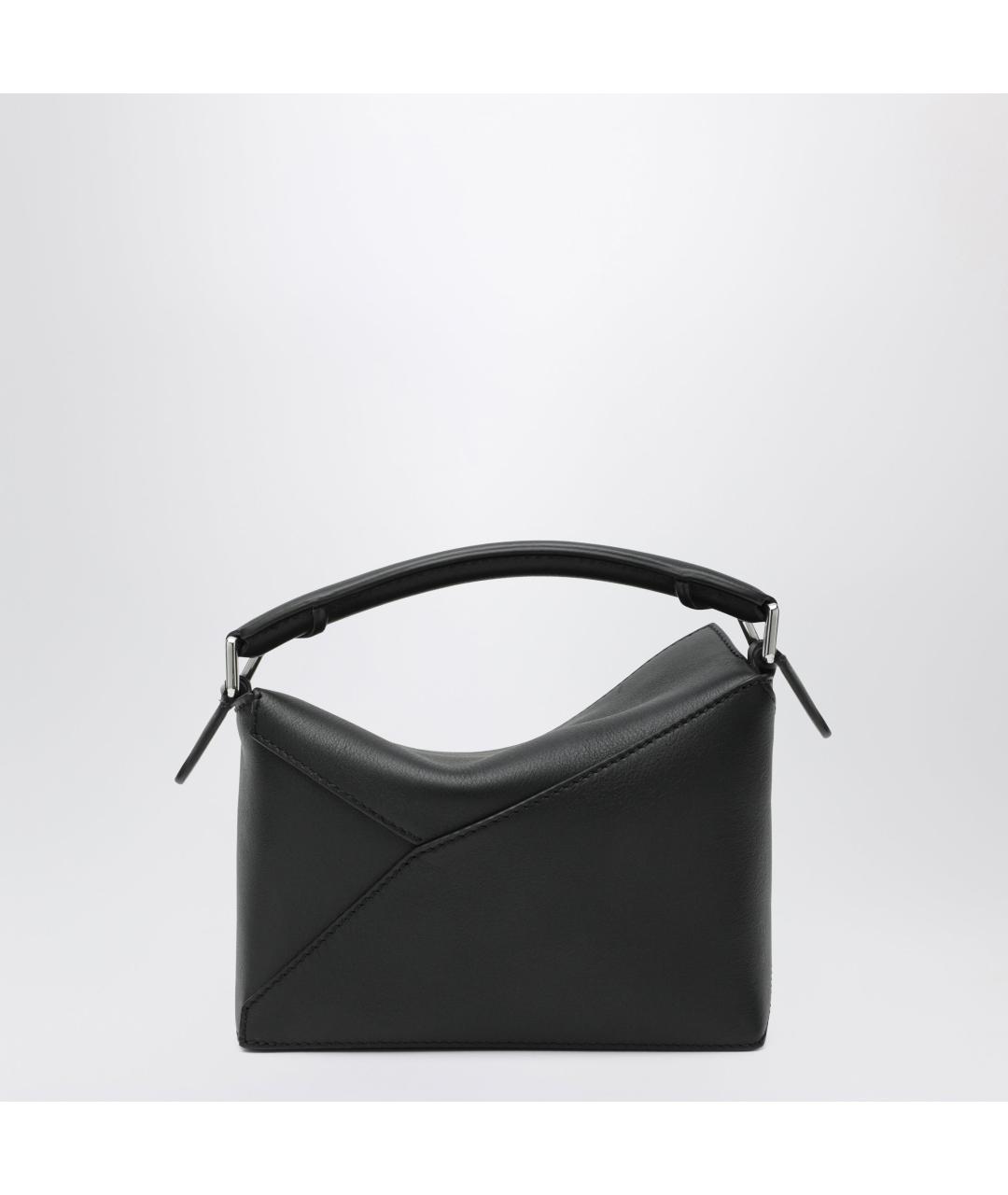 LOEWE Черная кожаная сумка через плечо, фото 2