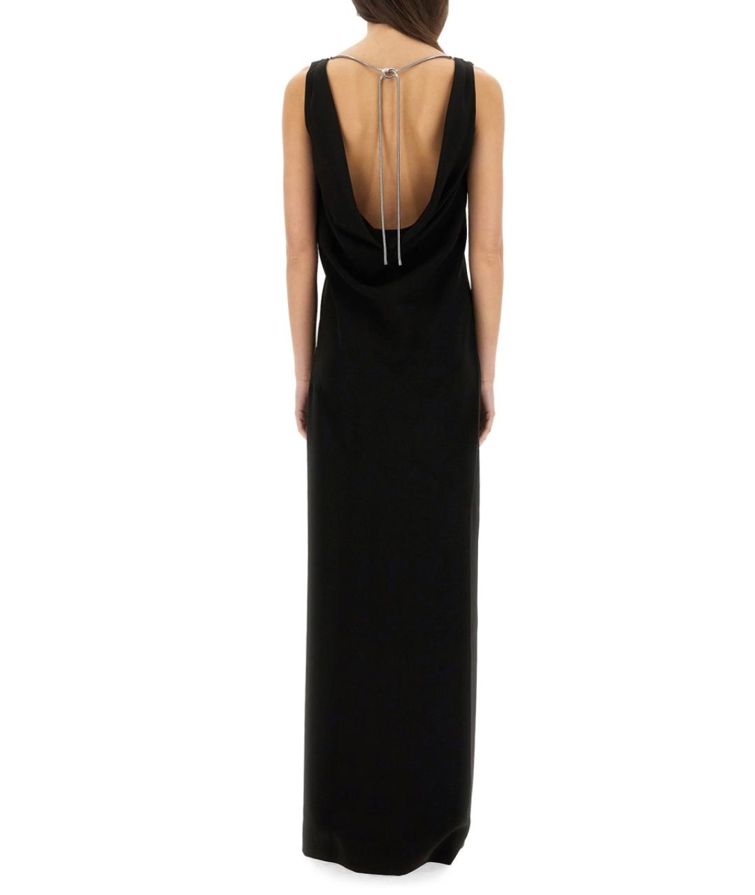 MAX MARA Черное ацетатное вечернее платье, фото 4