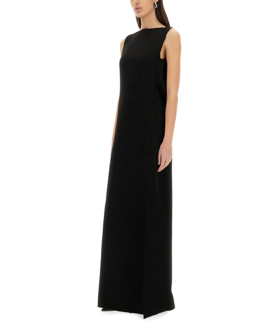 MAX MARA Черное ацетатное вечернее платье, фото 3