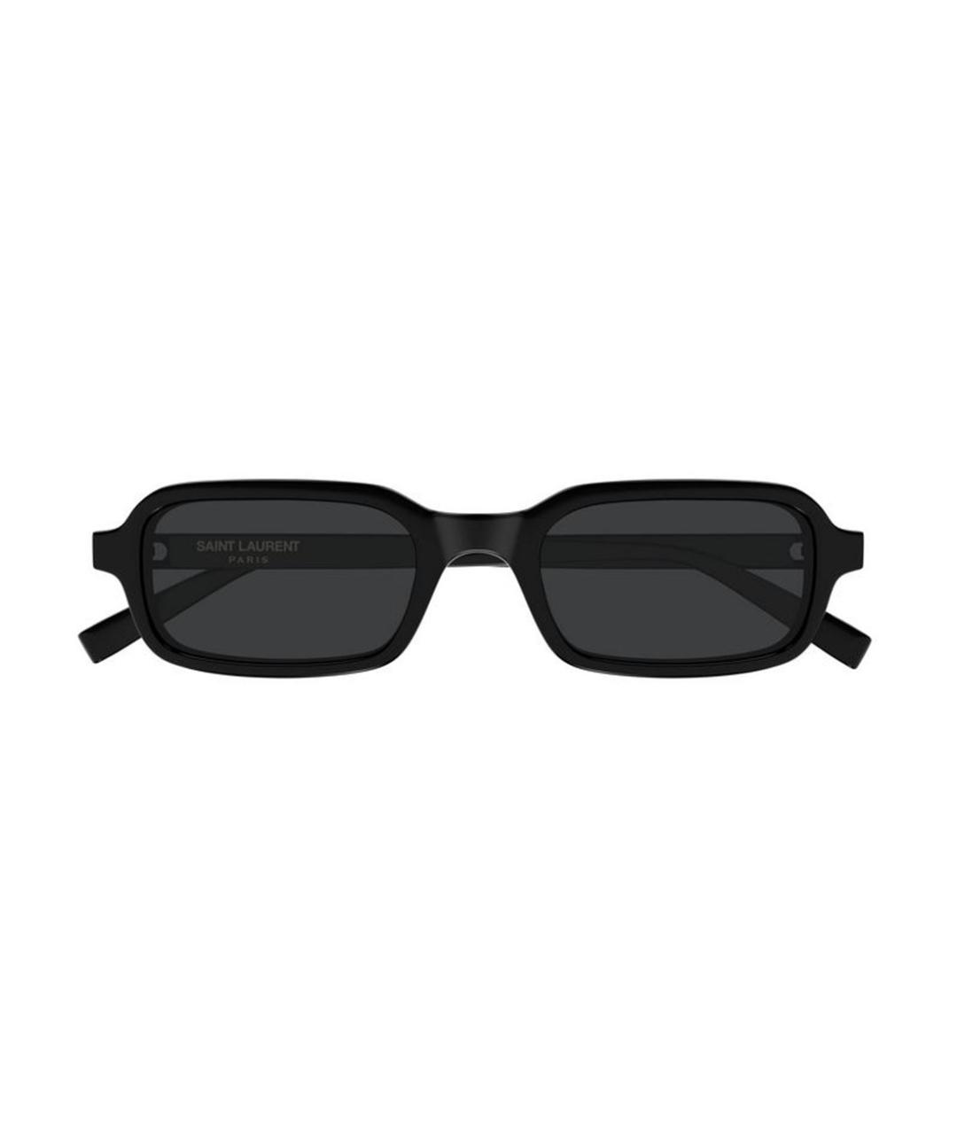 SAINT LAURENT Черные солнцезащитные очки, фото 2