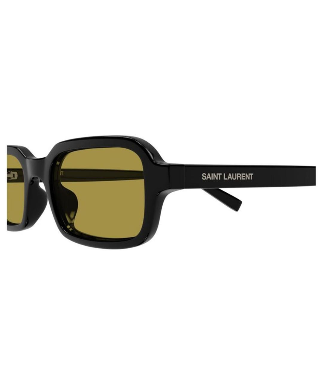 SAINT LAURENT Черные солнцезащитные очки, фото 3