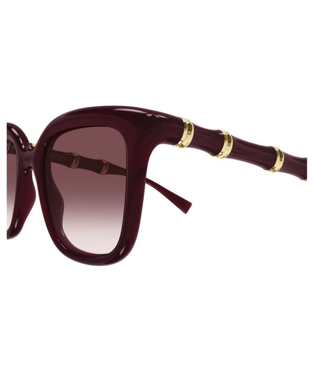 GUCCI Красные солнцезащитные очки, фото 3