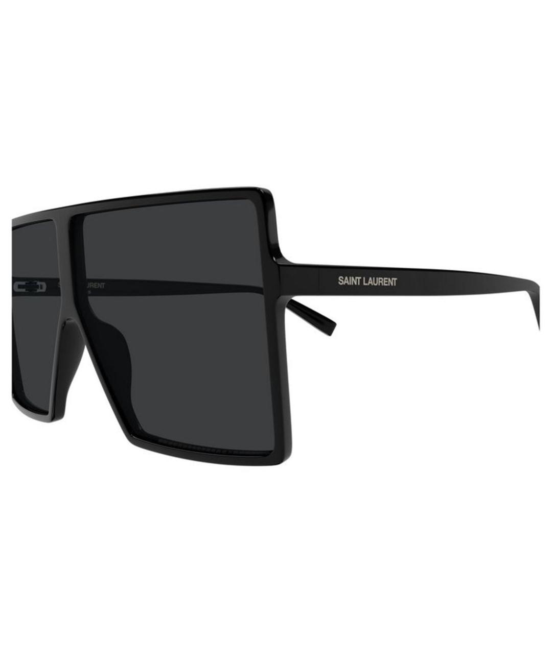 SAINT LAURENT Черные солнцезащитные очки, фото 3