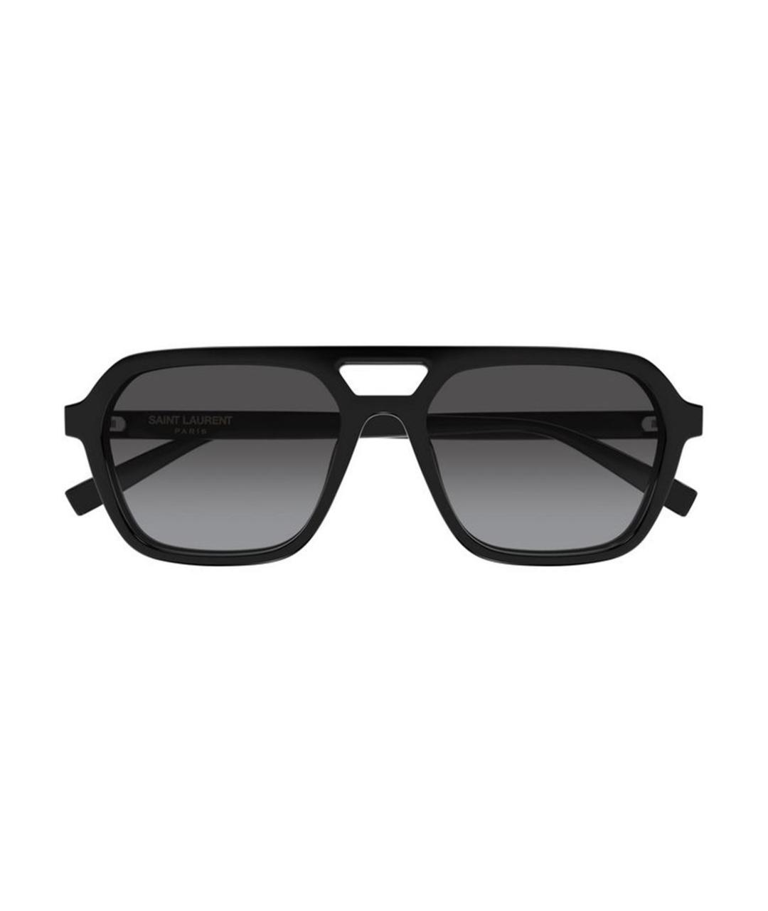 SAINT LAURENT Черные солнцезащитные очки, фото 2