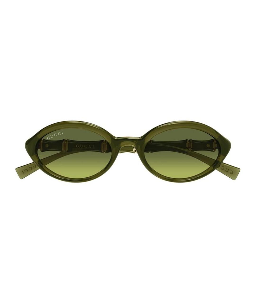 GUCCI Зеленые солнцезащитные очки, фото 2